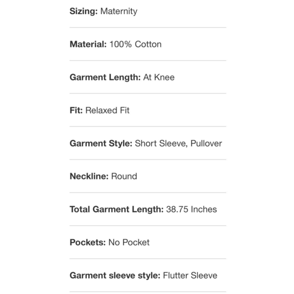 Isabel Maternity  Tier flutter sleeve t-shirt dress Camo gray Size XS - Picture 6 of 10